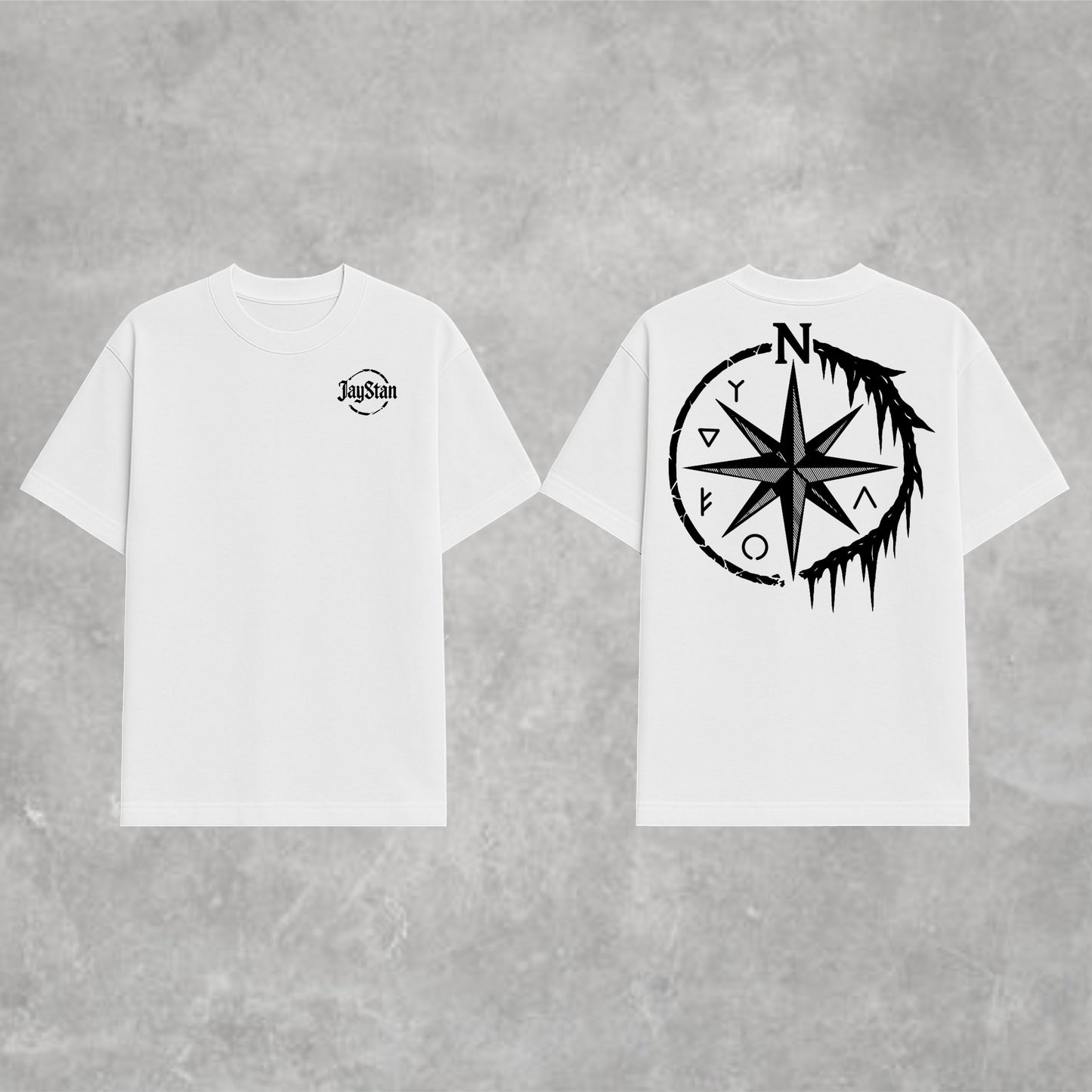 Frostbound Compass Tee