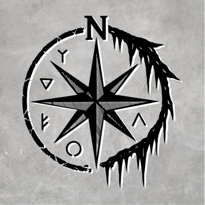 Frostbound Compass Hoodie