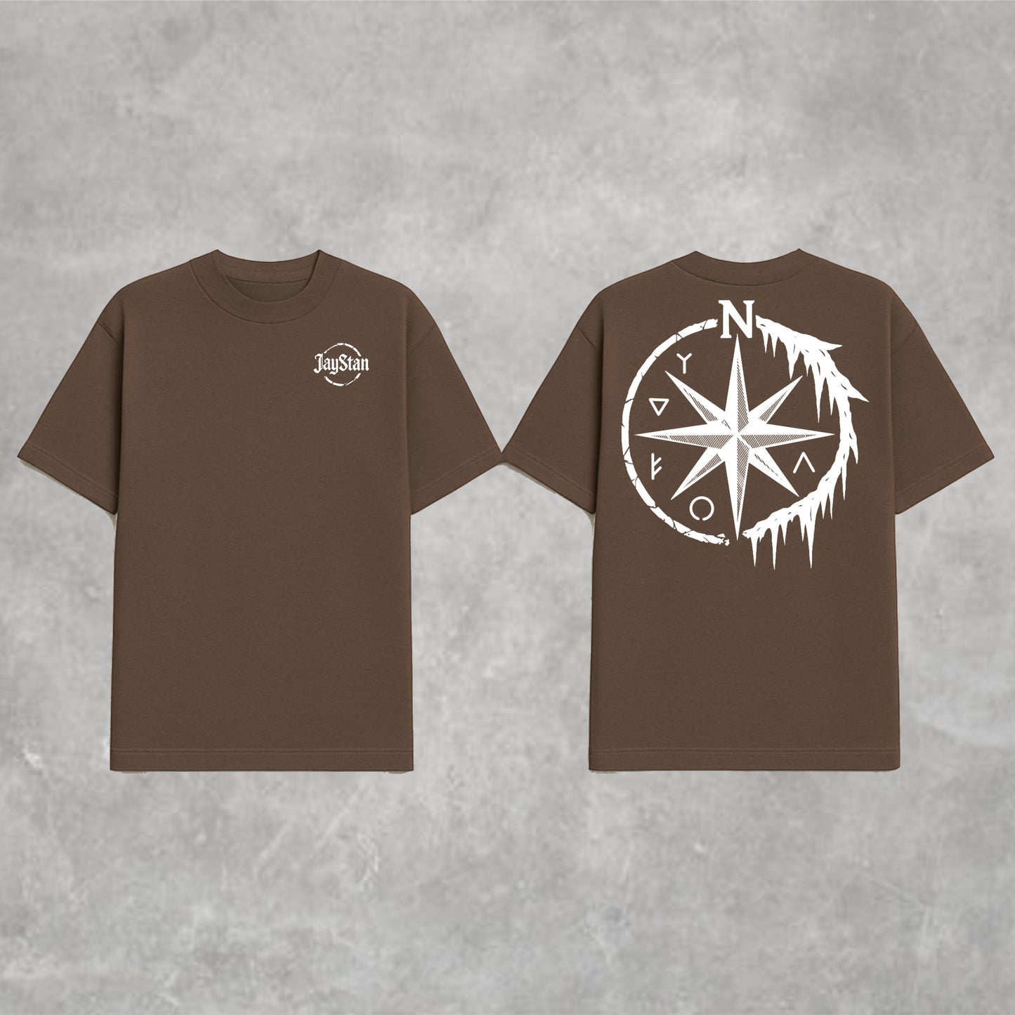 Frostbound Compass Tee