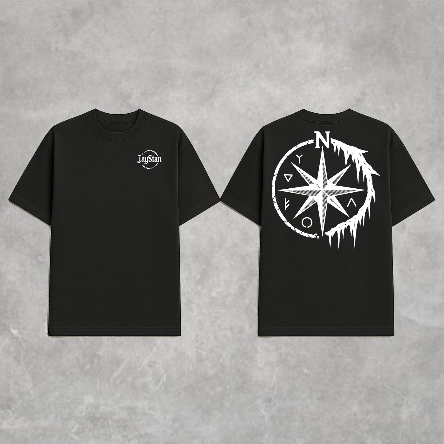 Frostbound Compass Tee