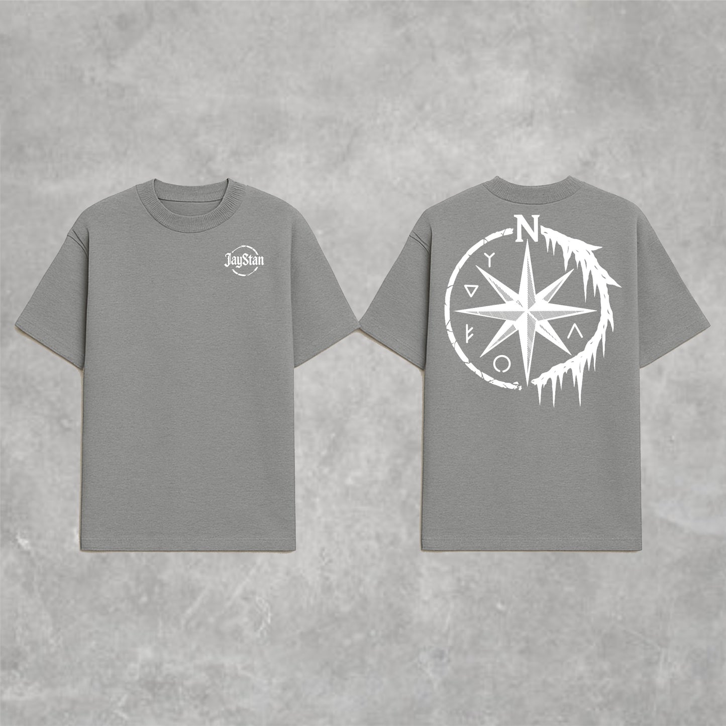 Frostbound Compass Tee