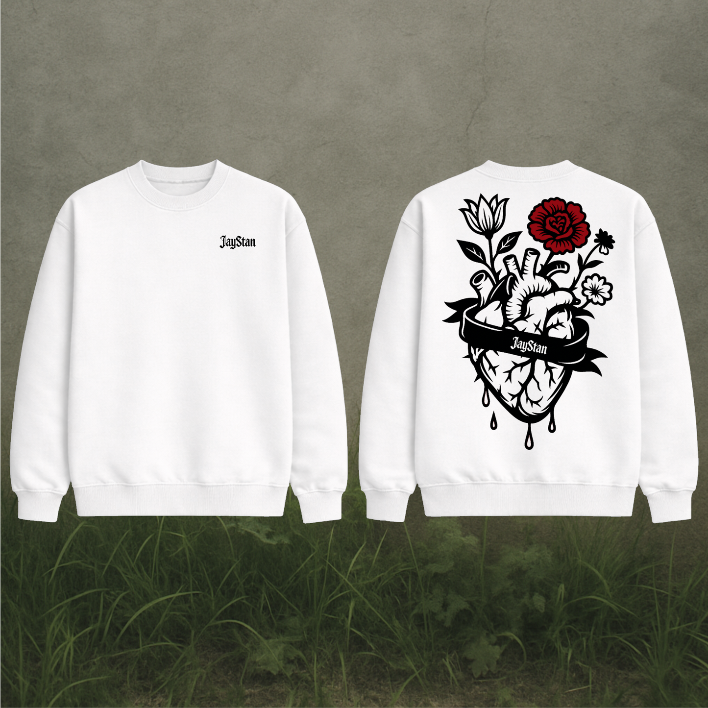 Heart In Bloom Crewneck