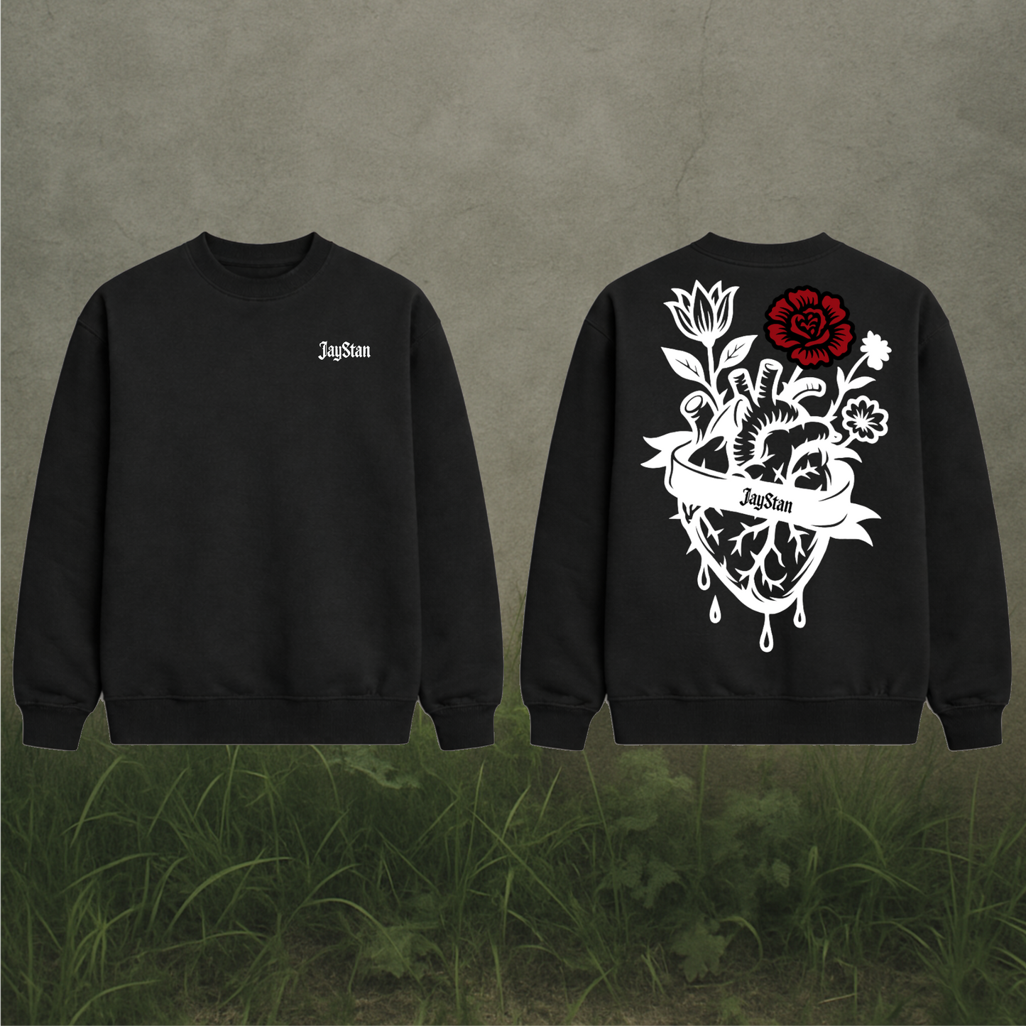 Heart In Bloom Crewneck