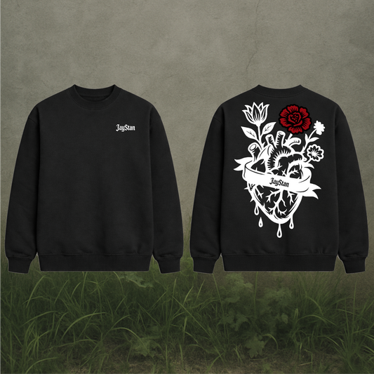 Heart In Bloom Crewneck