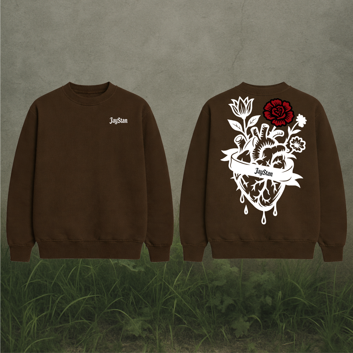 Heart In Bloom Crewneck