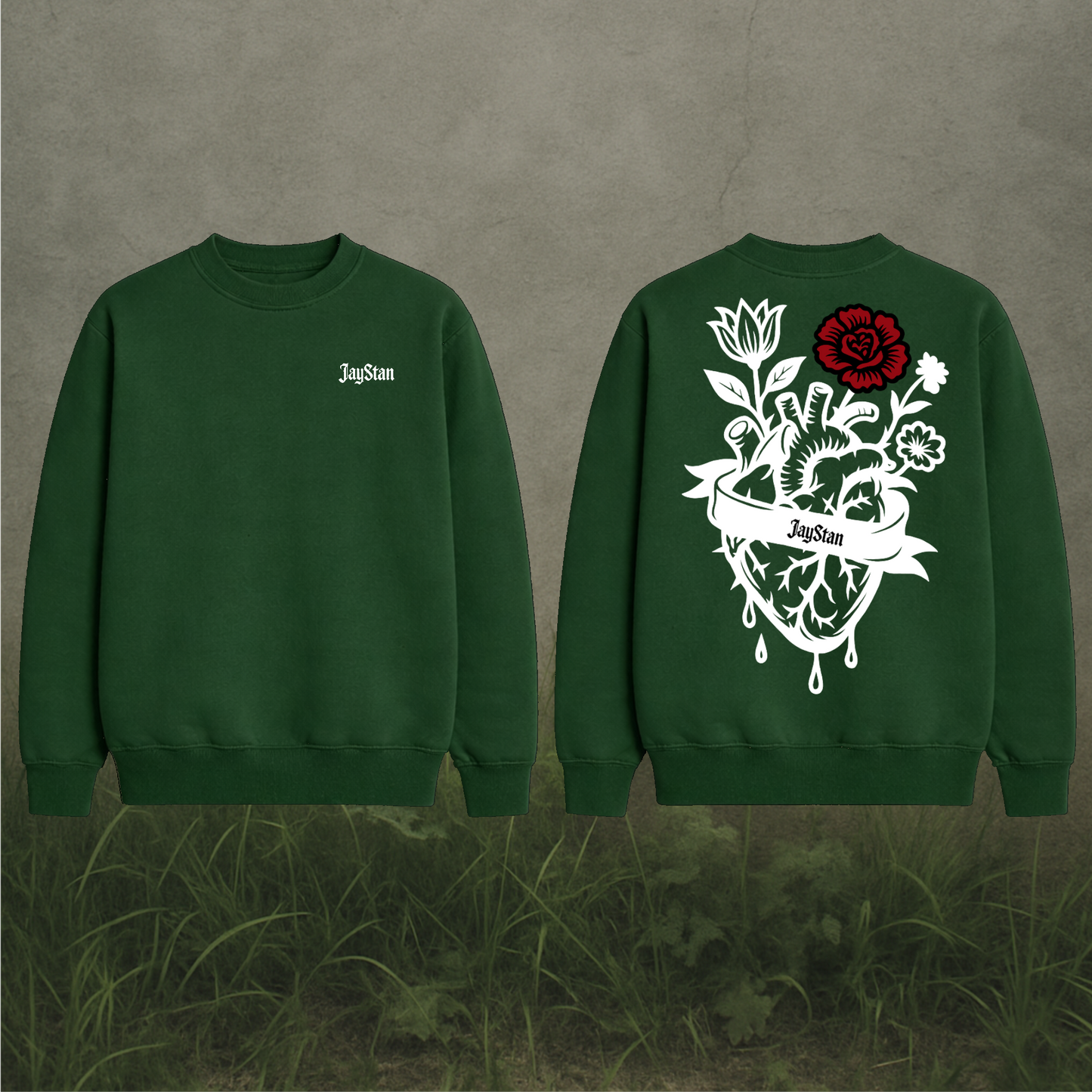 Heart In Bloom Crewneck