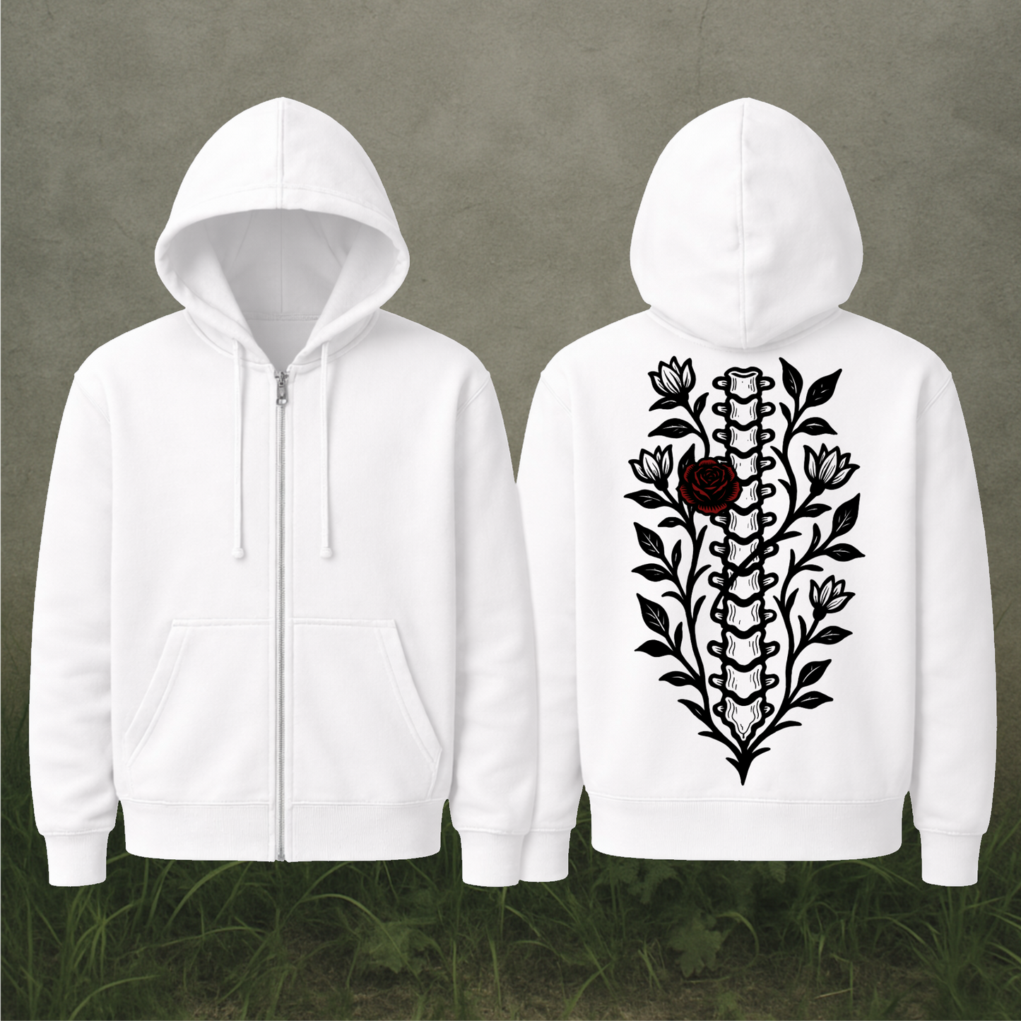 The Blooming Remains Zip-Up