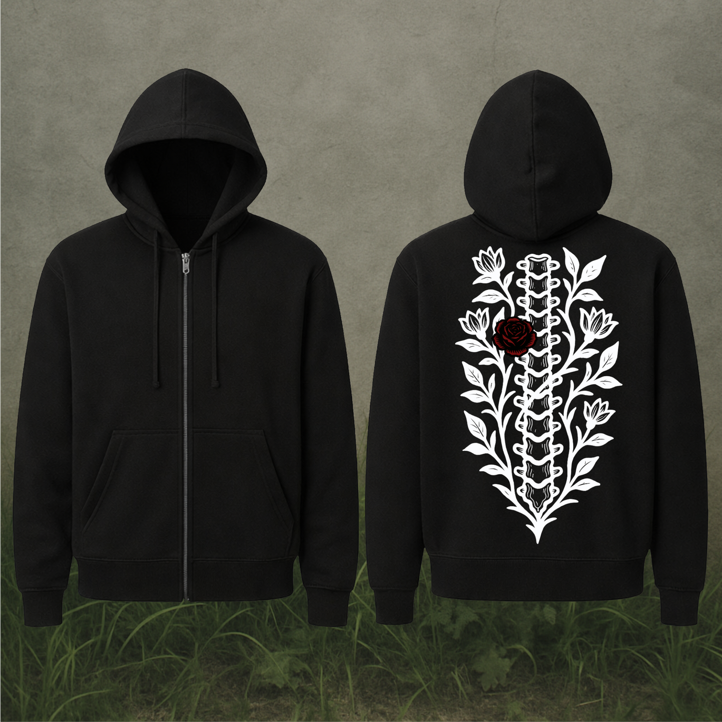 The Blooming Remains Zip-Up