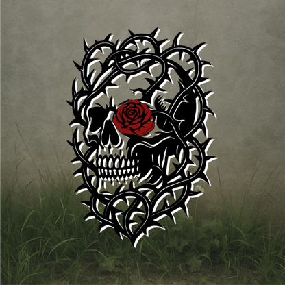 Thorned Skull Hoodie