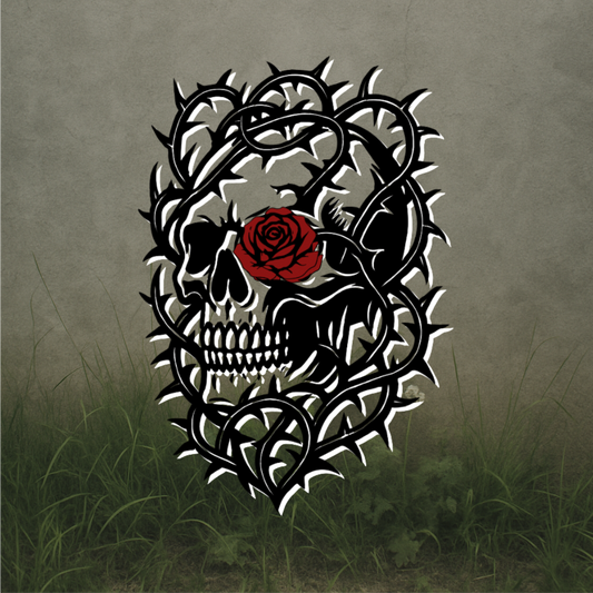 Thorned Skull Hoodie